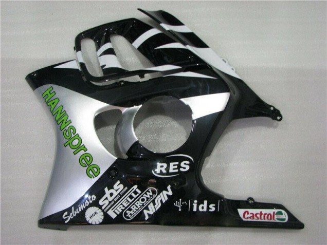Bianco Verde Hannspree Carene CBR 600 F3 1995-1998 Bianco Verde Hannspree Carene CBR 600 F3 1995-1998