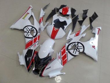 Bianco con Big Yamaha Logo Carene R6 2008-2016