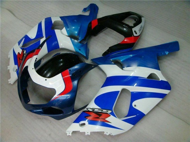 Blu ABS Plastica & Carena GSXR 600 / 750 K1 K2 K3 2001-2003