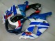 Blu ABS Plastica & Carena GSXR 600 / 750 K1 K2 K3 2001-2003