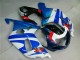 Blu ABS Plastica & Carena GSXR 600 / 750 K1 K2 K3 2001-2003