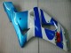 Blu ABS Plastica & Carena GSXR 600 / 750 K1 K2 K3 2001-2003