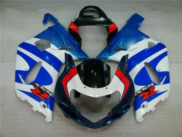 Blu ABS Plastica & Carena GSXR 600 / 750 K1 K2 K3 2001-2003