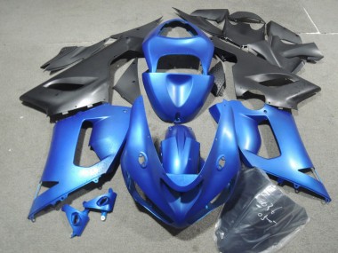Blu ABS Plastica & Carenatura ZX6R 2005-2006
