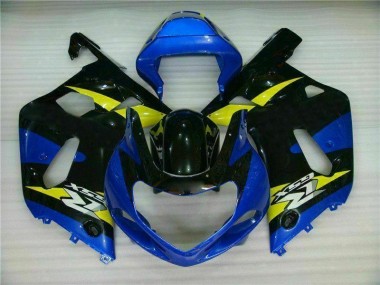 Blu ABS Plastica & Carene GSXR 600 / 750 K1 K2 K3 2001-2003