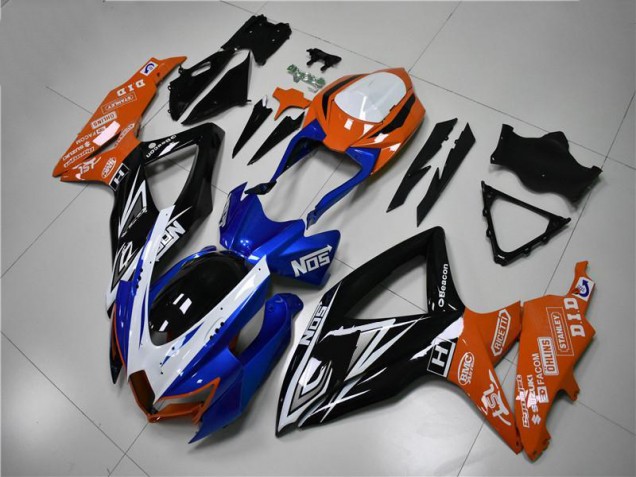 Blu Arancia Carene GSXR 600 / 750 K8 2008-2010 Blu Arancia Carene GSXR 600 / 750 K8 2008-2010