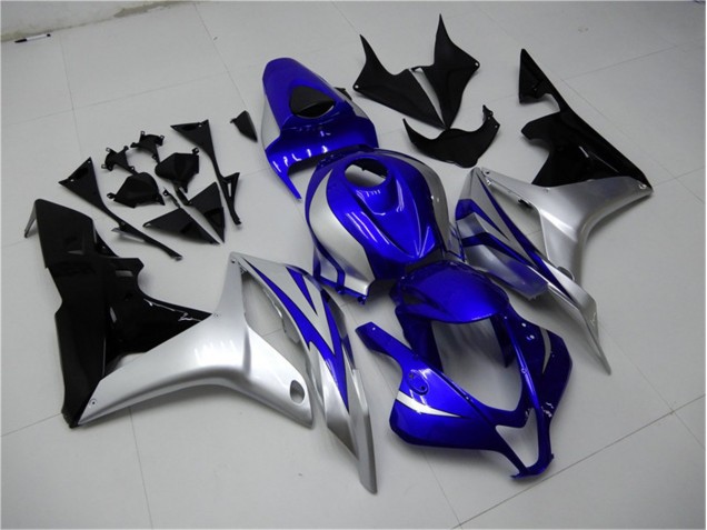 Blu Argento Nero Carene CBR 600 RR 2007-2008 Blu Argento Nero Carene CBR 600 RR 2007-2008