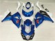 Blu Bianco ABS Kit Carenatura GSXR 1000 K9 2009-2016 Blu Bianco ABS Kit Carenatura GSXR 1000 K9 2009-2016