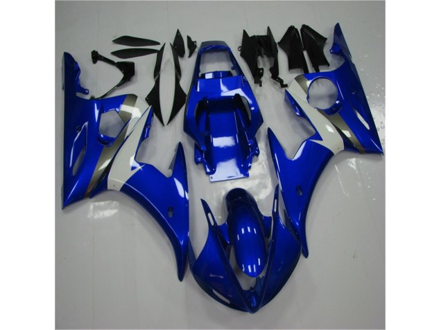 Blu Bianco ABS Plastica & Carena R6 2003-2005 Blu Bianco ABS Plastica & Carena R6 2003-2005