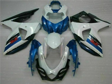 Blu Bianco ABS Plastica & Carene GSXR 1000 K9 2009-2016