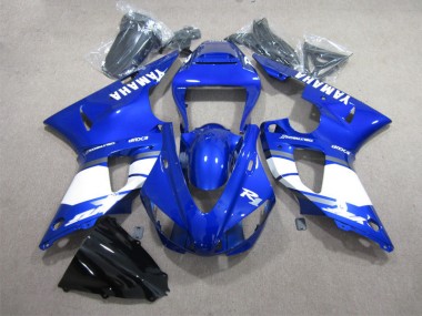 Blu Bianco ABS Plastica & Carene R1 2009-2011