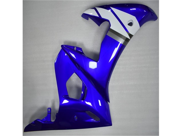 Blu Bianco ABS Plastica & Carene R6 2003-2005 Blu Bianco ABS Plastica & Carene R6 2003-2005