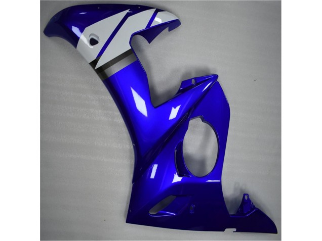 Blu Bianco ABS Plastica & Carene R6 2003-2005 Blu Bianco ABS Plastica & Carene R6 2003-2005