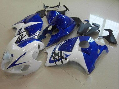Blu Bianco Carene & Plastica GSXR 1300 Hayabusa 1996-2007