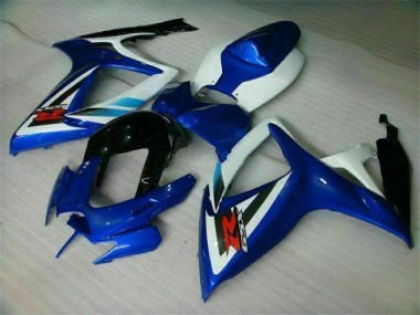Blu Bianco Carrozzeria & Carena GSXR 600 / 750 K6 2006-2007