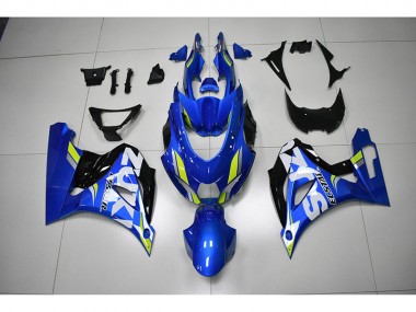 Blu Bianco Decal Carene GSXR 1000 2017-2023