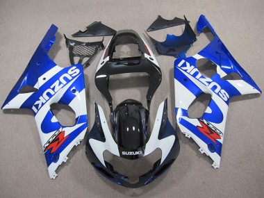 Blu Bianco Decal Kit Carene Completa GSXR 1000 K1 2000-2002