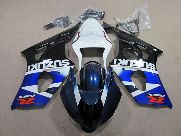 Blu Bianco Decal Kit Carene GSXR 1000 K3 2003-2004 Blu Bianco Decal Kit Carene GSXR 1000 K3 2003-2004