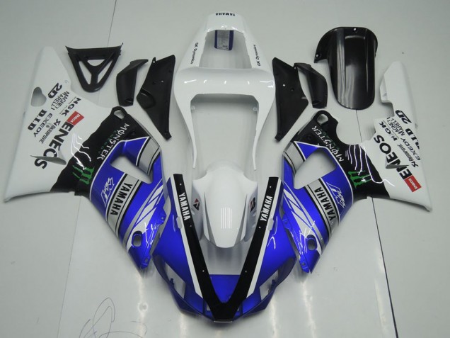 Blu Bianco ENEOS Monster Carene R1 2000-2001 Blu Bianco ENEOS Monster Carene R1 2000-2001