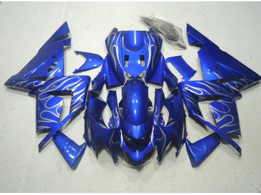 Blu Bianco Fiamma Kit Carena & Plastica ZX10R 2003-2005