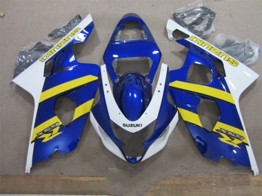 Blu Bianco Giallo Carene GSXR 600 K4 2004-2005