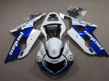 Blu Bianco Jordan Motul Carene GSXR 1000 K1 2000-2002