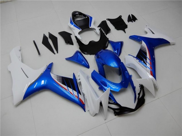 Blu Bianco Kit Carenatura Completa GSXR 600 / 750 K11 2011-2024 Blu Bianco Kit Carenatura Completa GSXR 600 / 750 K11 2011-2024