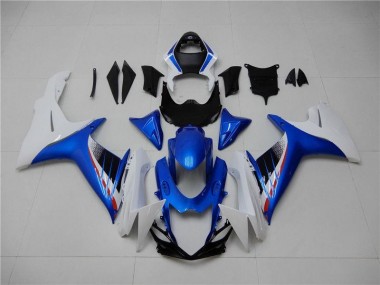 Blu Bianco Kit Carenatura Completa GSXR 600 / 750 K11 2011-2024
