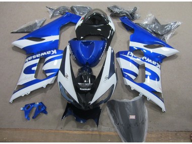 Blu Bianco Kit Carene Completa ZX6R 2005-2006