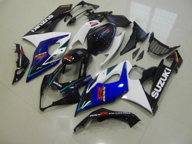 Blu Bianco Kit Carene GSXR 1000 K5 2005-2006 Blu Bianco Kit Carene GSXR 1000 K5 2005-2006