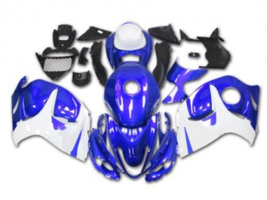 Blu Bianco Kit Completo Carenatura ABS GSXR 1300 Hayabusa 2008-2019