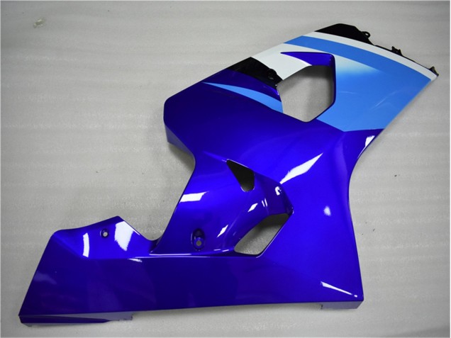 Blu Bianco Kit Completo Carenatura ABS GSXR 600 / 750 K4 2004-2005 Blu Bianco Kit Completo Carenatura ABS GSXR 600 / 750 K4 2004-2005