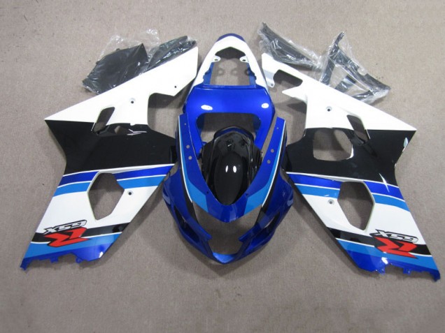 Blu Bianco Kit Completo Carenatura ABS GSXR 600 K4 2004-2005 Blu Bianco Kit Completo Carenatura ABS GSXR 600 K4 2004-2005