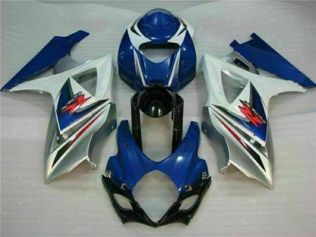 Blu Bianco Kits Carenatura Completo ABS GSXR 1000 K7 2007-2008 Blu Bianco Kits Carenatura Completo ABS GSXR 1000 K7 2007-2008