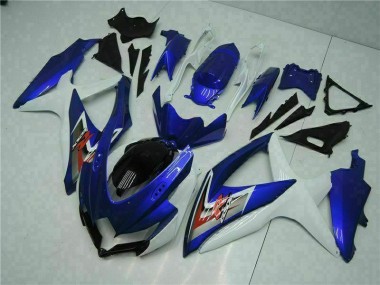 Blu Bianco Kits Carenatura GSXR 600 / 750 K8 2008-2010