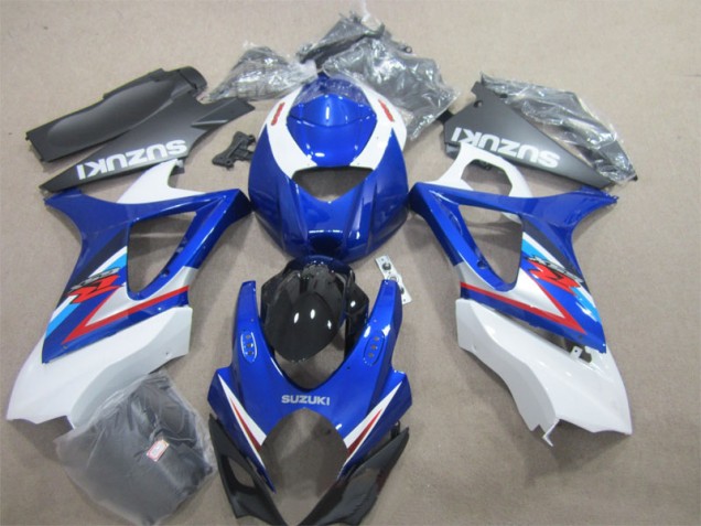 Blu Bianco Kits Carene & Plastica GSXR 1000 K7 2007-2008 Blu Bianco Kits Carene & Plastica GSXR 1000 K7 2007-2008