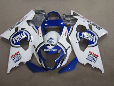 Blu Bianco Lucky Strike Motul Carene GSXR 600 K4 2004-2005