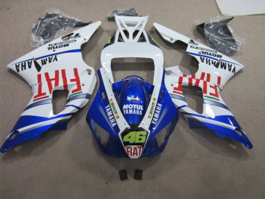 Blu Bianco Motul Fiat 46 Carene R1 1998-1999