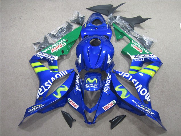 Blu Bianco Movistar Carene CBR 600 RR 2007-2008 Blu Bianco Movistar Carene CBR 600 RR 2007-2008