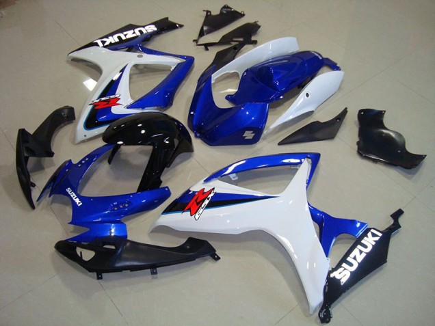 Blu Bianco Nero Carene GSXR 750 K6 2006-2007 Blu Bianco Nero Carene GSXR 750 K6 2006-2007