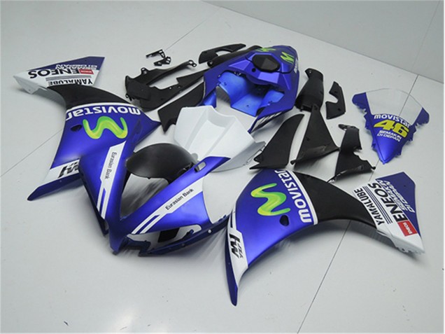 Blu Bianco Nero Kit Carene R1 2012-2014 Blu Bianco Nero Kit Carene R1 2012-2014