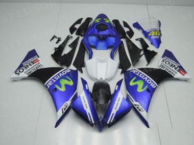 Blu Bianco Nero Kit Carene R1 2012-2014