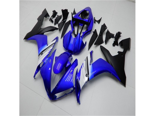 Blu Bianco Nero Kits Carenatura Iniezione R1 2004-2006 Blu Bianco Nero Kits Carenatura Iniezione R1 2004-2006