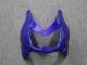 Blu Bianco Nero Ninja ABS Plastica & Carena EX250 2008-2012 Blu Bianco Nero Ninja ABS Plastica & Carena EX250 2008-2012