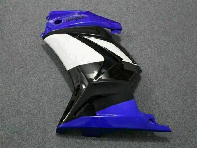 Blu Bianco Nero Ninja ABS Plastica & Carena EX250 2008-2012 Blu Bianco Nero Ninja ABS Plastica & Carena EX250 2008-2012