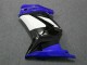 Blu Bianco Nero Ninja ABS Plastica & Carena EX250 2008-2012 Blu Bianco Nero Ninja ABS Plastica & Carena EX250 2008-2012