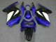 Blu Bianco Nero Ninja ABS Plastica & Carena EX250 2008-2012 Blu Bianco Nero Ninja ABS Plastica & Carena EX250 2008-2012
