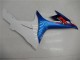 Blu Bianco Plastica GSXR 600 / 750 K11 2011-2024 Blu Bianco Plastica GSXR 600 / 750 K11 2011-2024