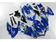 Blu Bianco Verde Carene GSXR 600 / 750 K8 2008-2010 Blu Bianco Verde Carene GSXR 600 / 750 K8 2008-2010