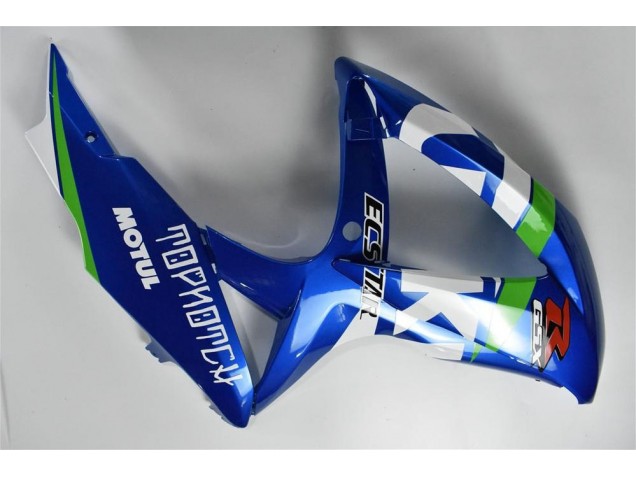 Blu Bianco Verde Carene GSXR 600 / 750 K8 2008-2010 Blu Bianco Verde Carene GSXR 600 / 750 K8 2008-2010